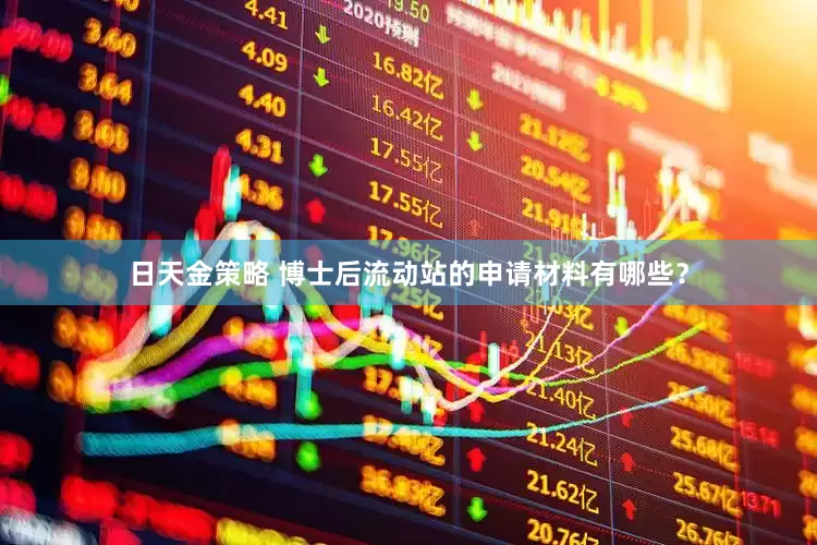 日天金策略 博士后流动站的申请材料有哪些？