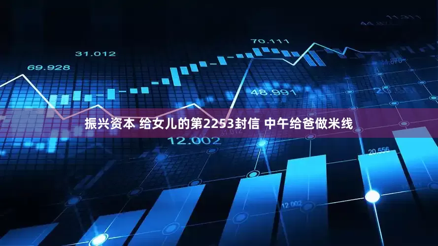 振兴资本 给女儿的第2253封信 中午给爸做米线