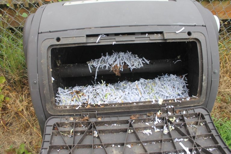 I Turn My Shredded Paper Into Compost