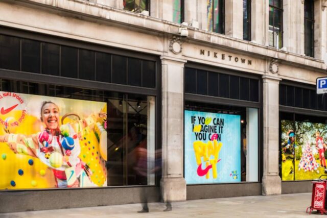 Niketown London's PLAYlab involves children in experimental games